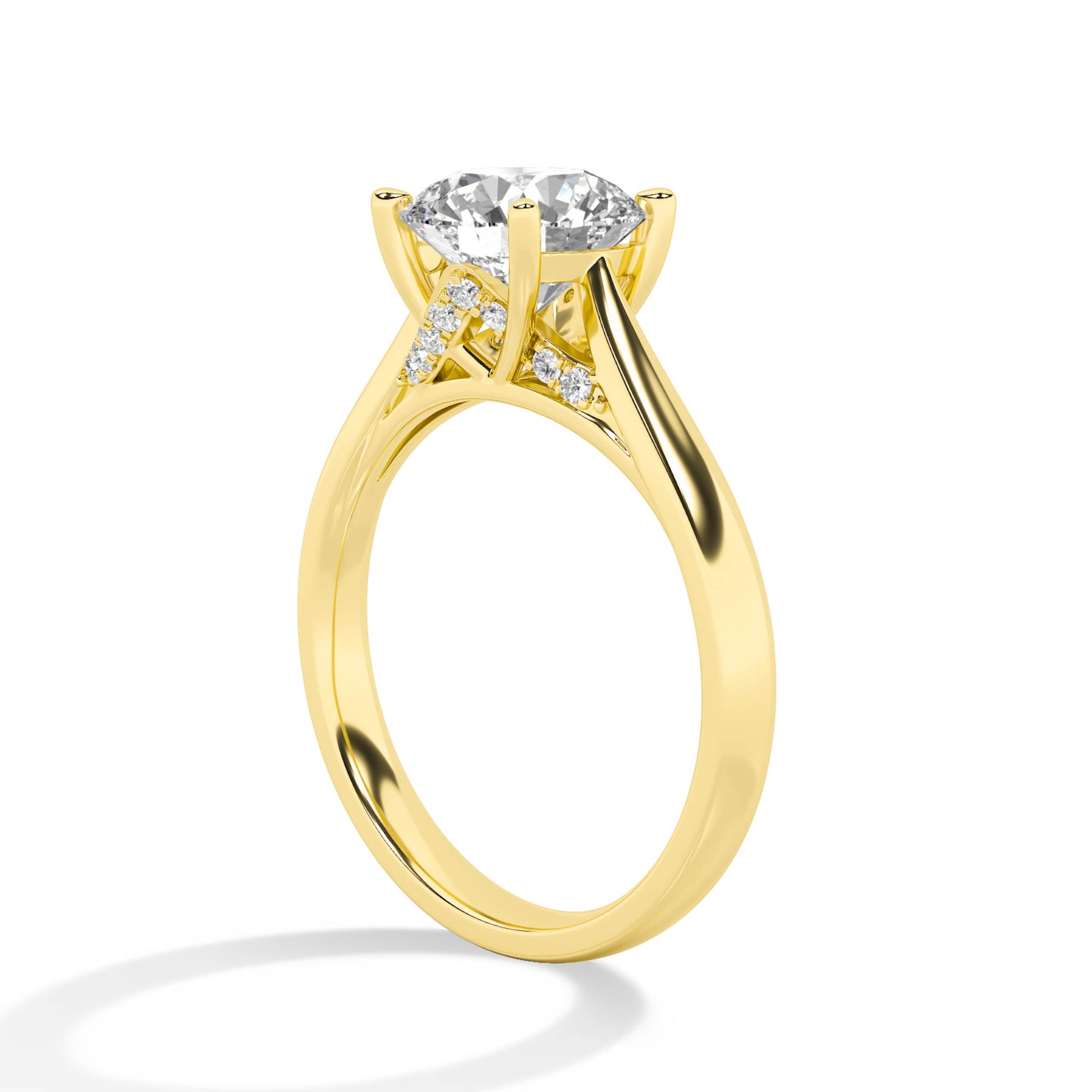 LR60908-2 lab-grown diamond ring