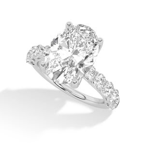 Oval LG Diamond Ring