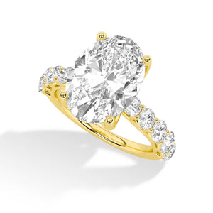 Oval LG Diamond Ring