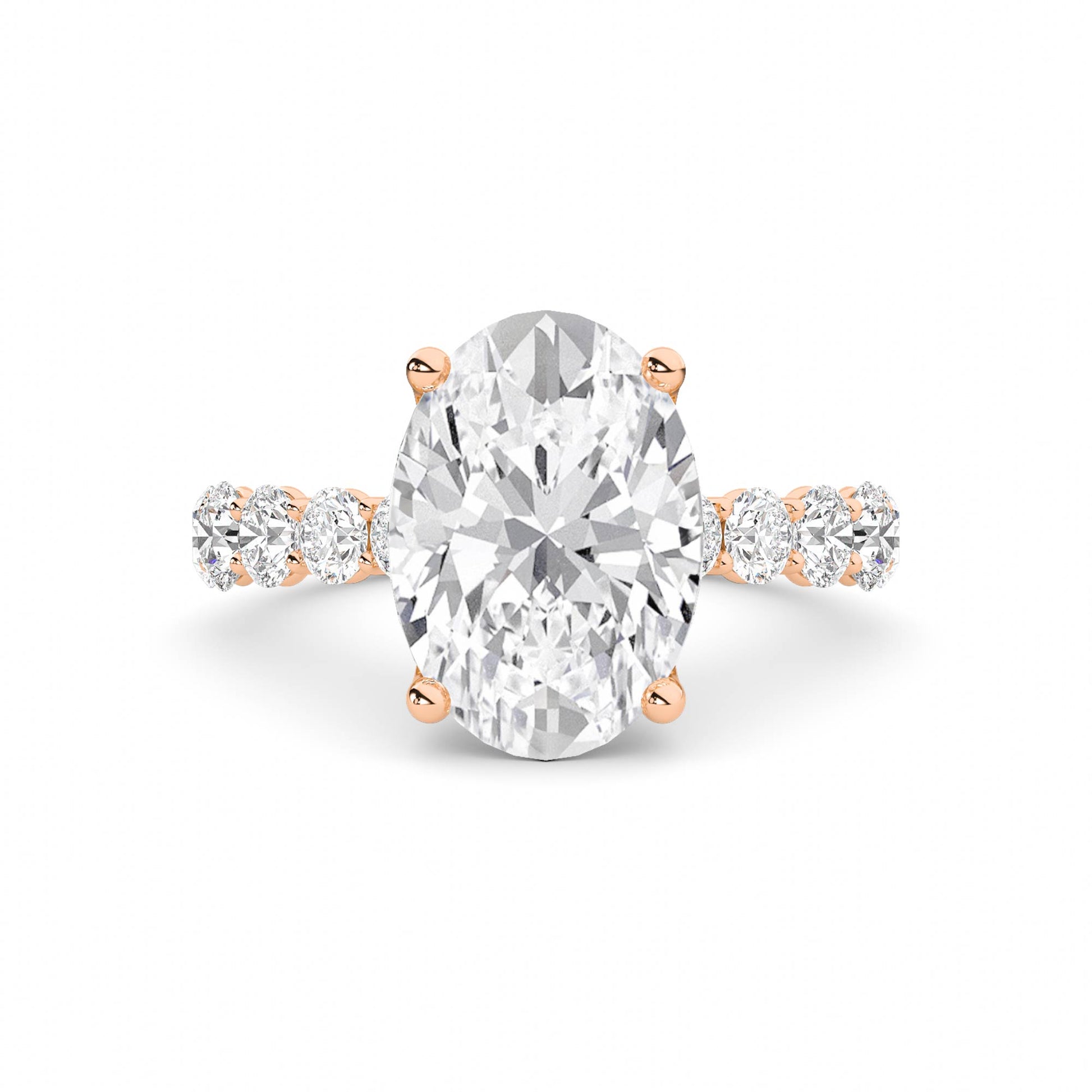 Oval LG Diamond Ring