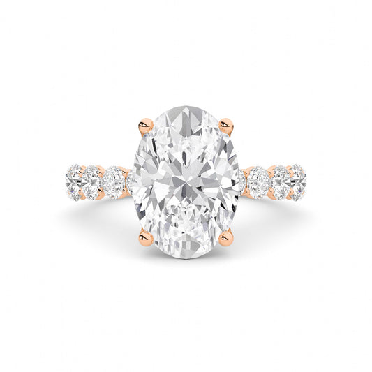Oval LG Diamond Ring