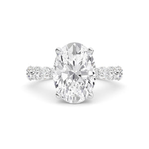 Oval LG Diamond Ring