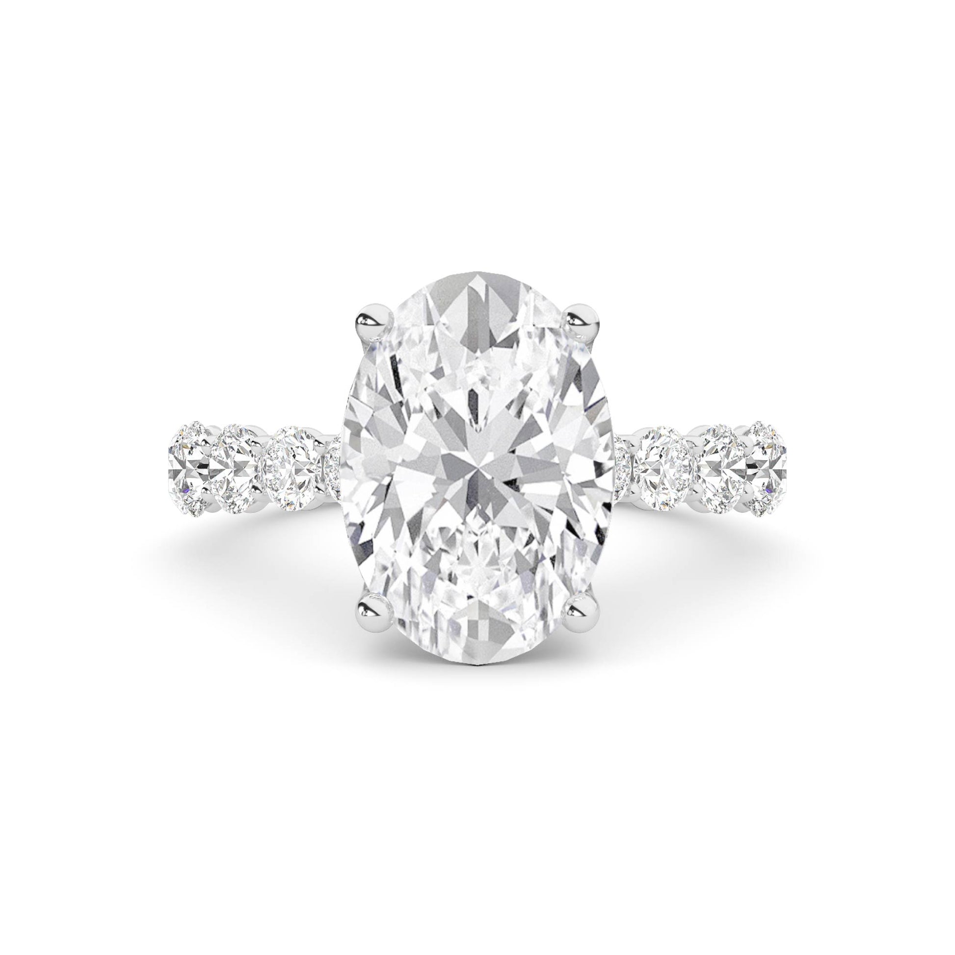 Oval LG Diamond Ring