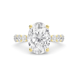 Oval LG Diamond Ring
