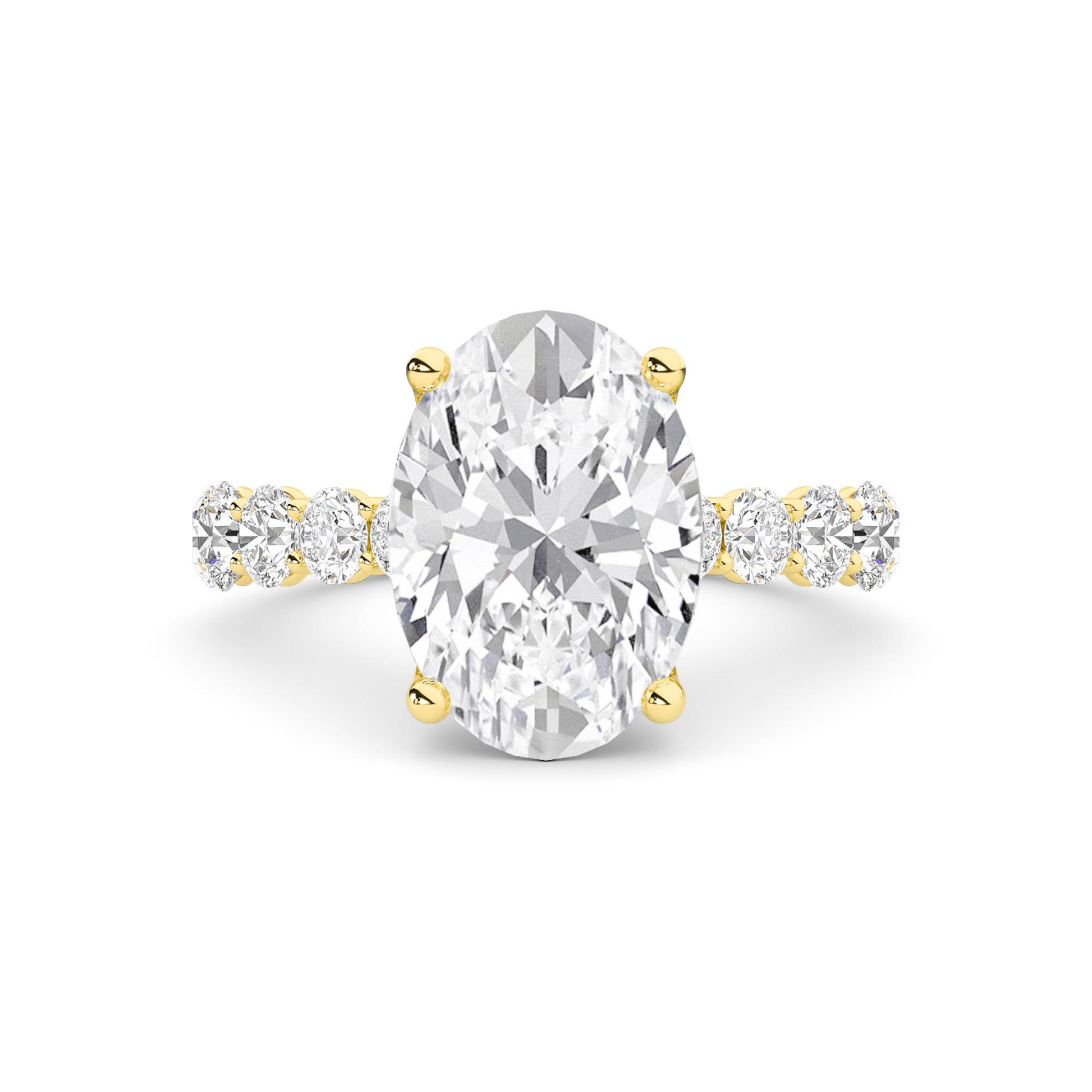 Oval LG Diamond Ring