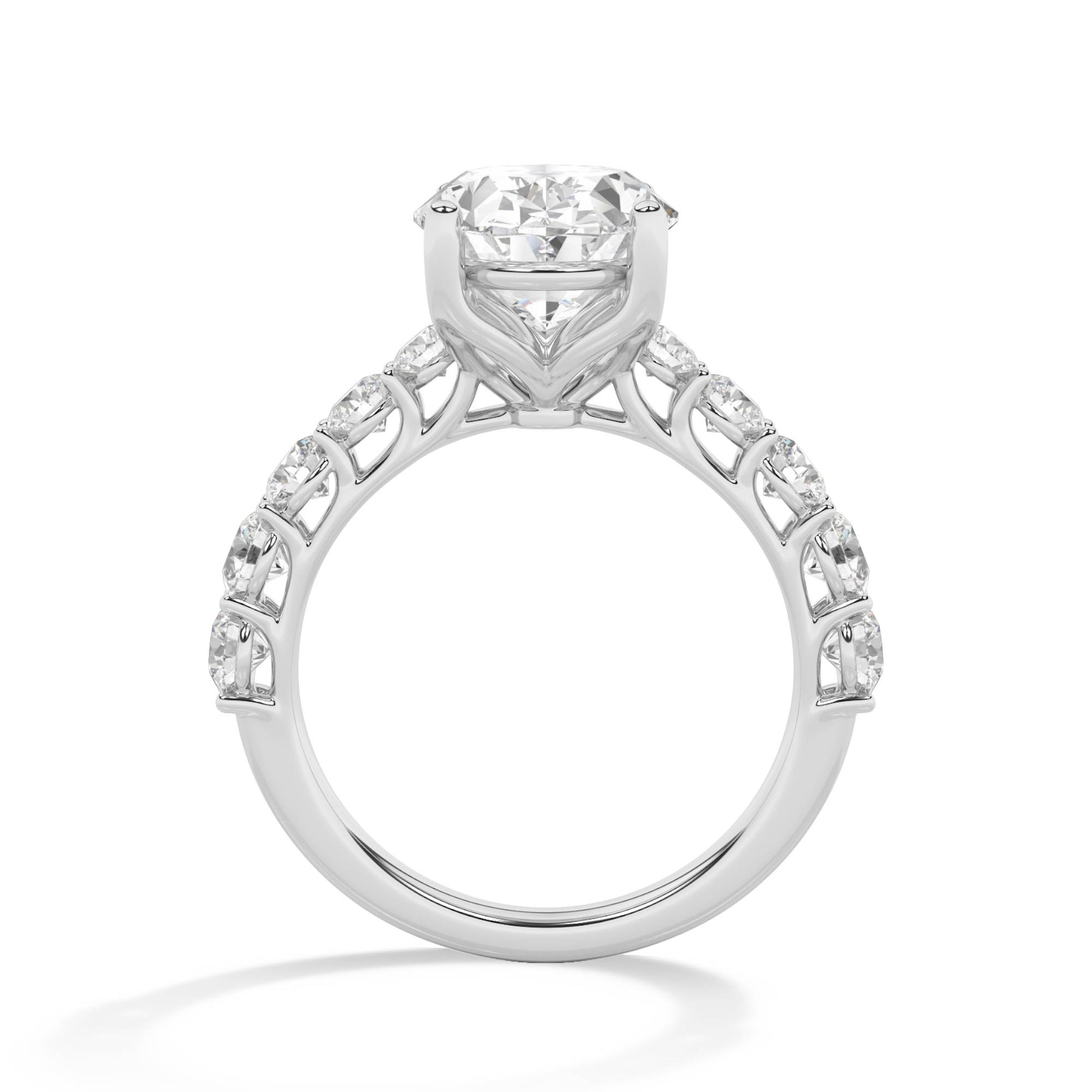 Oval LG Diamond Ring