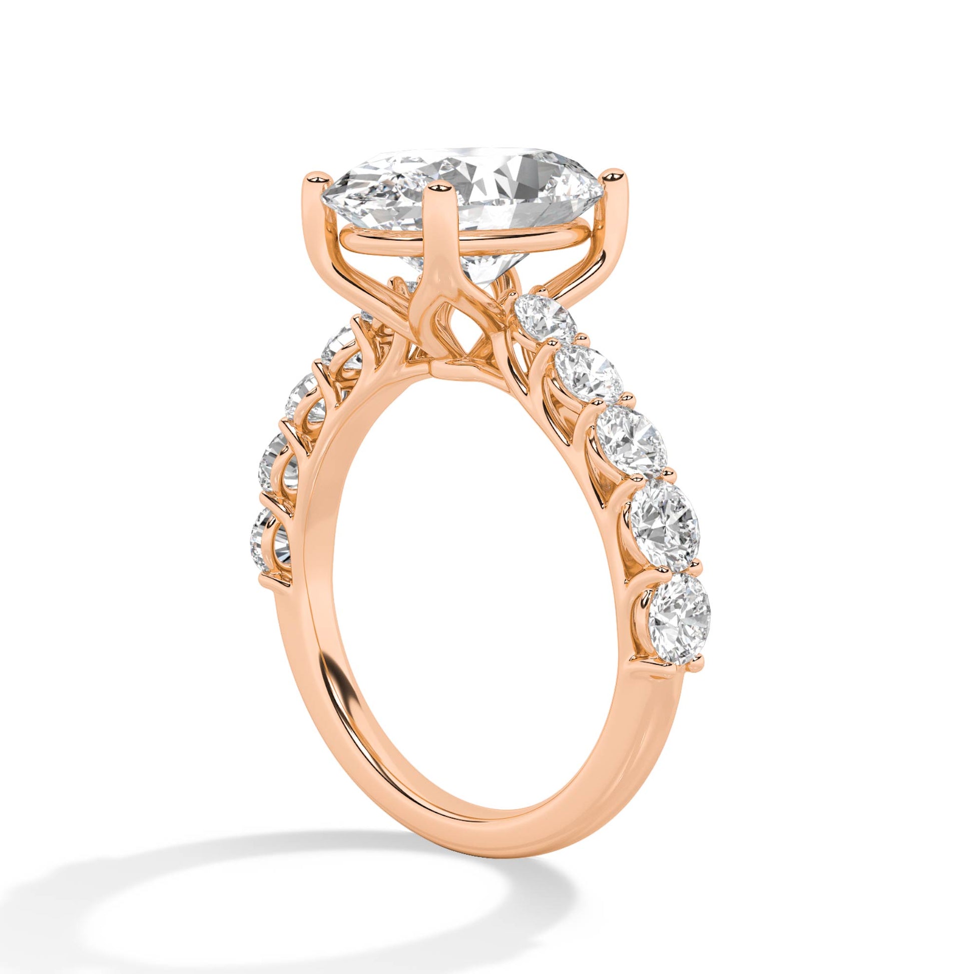 Oval LG Diamond Ring