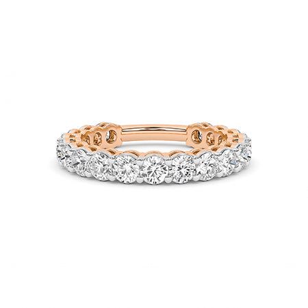 Bague en diamant LG ronde en or blanc - BH Diamond Center Anvers