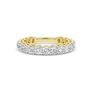 Bague en diamant LG ronde en or blanc - BH Diamond Center Anvers