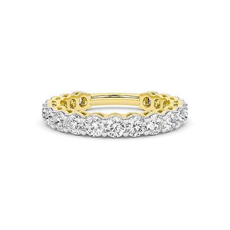 Bague en diamant LG ronde en or blanc - BH Diamond Center Anvers