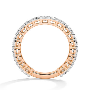Bague en diamant LG ronde en or blanc - BH Diamond Center Anvers