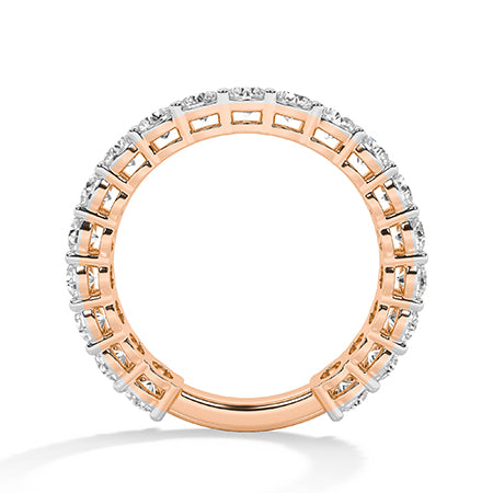 Bague en diamant LG ronde en or blanc - BH Diamond Center Anvers