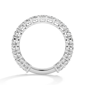 Bague en diamant LG ronde en or blanc - BH Diamond Center Anvers