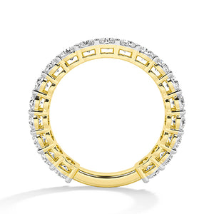 Bague en diamant LG ronde en or blanc - BH Diamond Center Anvers