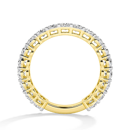 Bague en diamant LG ronde en or blanc - BH Diamond Center Anvers