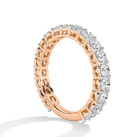 Bague en diamant LG ronde en or blanc - BH Diamond Center Anvers
