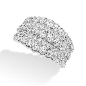 Round LG Diamond Ring in Rose Gold - BH Diamond Center Antwerp
