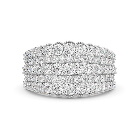 Round LG Diamond Ring in Rose Gold - BH Diamond Center Antwerp