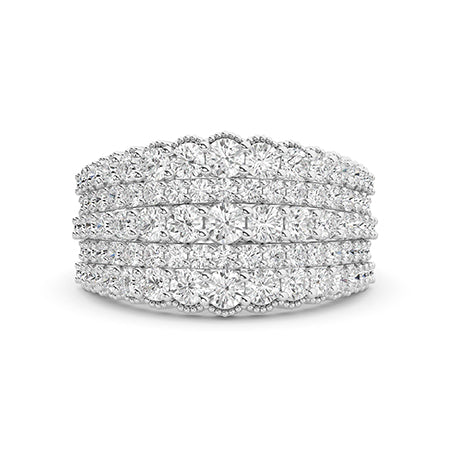 Round LG Diamond Ring in Rose Gold - BH Diamond Center Antwerp
