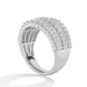 Round LG Diamond Ring in Rose Gold - BH Diamond Center Antwerp