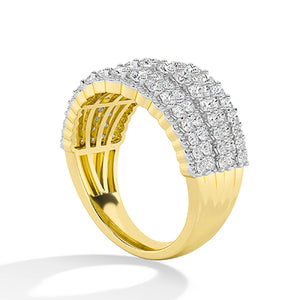 Round LG Diamond Ring in Rose Gold - BH Diamond Center Antwerp