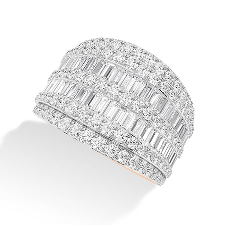 Round LG Diamond Ring in Rose Gold - BH Diamond Center Antwerp