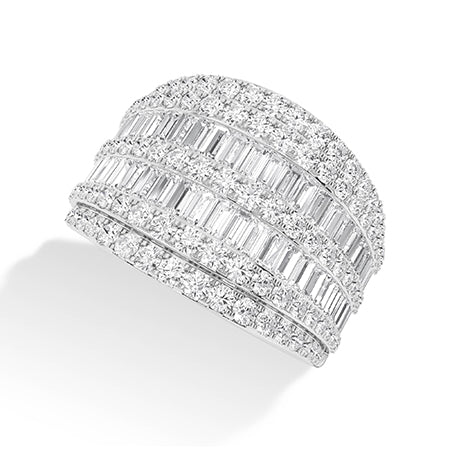 Round LG Diamond Ring in Rose Gold - BH Diamond Center Antwerp