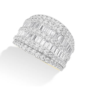 Round LG Diamond Ring in Rose Gold - BH Diamond Center Antwerp