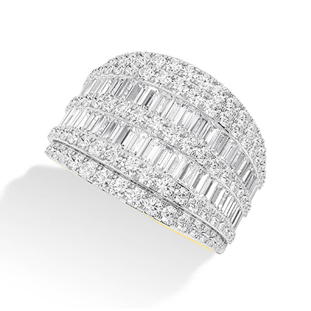 Round LG Diamond Ring in Rose Gold - BH Diamond Center Antwerp