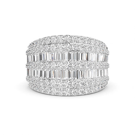Round LG Diamond Ring in Rose Gold - BH Diamond Center Antwerp