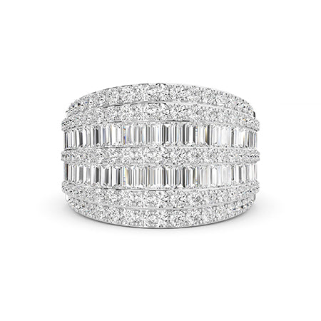 Round LG Diamond Ring in Rose Gold - BH Diamond Center Antwerp
