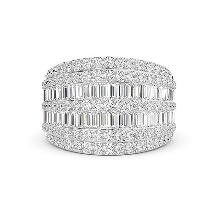 Round LG Diamond Ring in Rose Gold - BH Diamond Center Antwerp