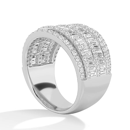 Round LG Diamond Ring in Rose Gold - BH Diamond Center Antwerp