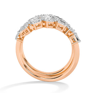 Emerald LG Diamond Ring in White Gold - BH Diamond Center Antwerp