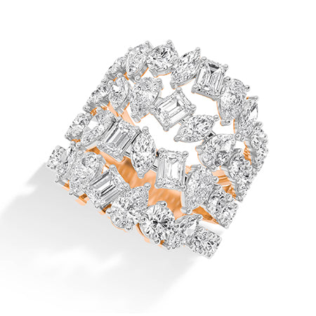 Pear LG Diamond Ring in White Gold - BH Diamond Center Antwerp