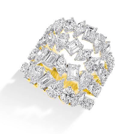 Pear LG Diamond Ring in White Gold - BH Diamond Center Antwerp