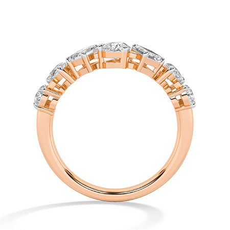 Smaragd LG diamanten ring in Witgoud - BH Diamond Center Antwerpen