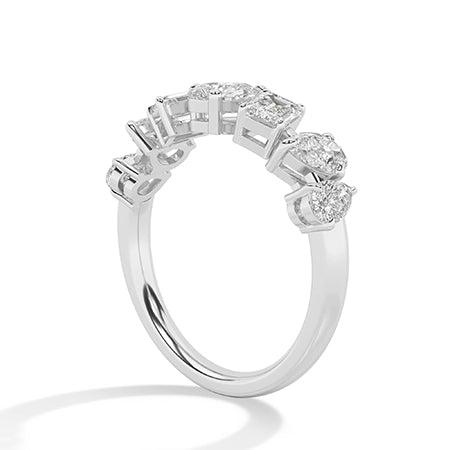 Smaragd LG diamanten ring in Geelgoud - BH Diamond Center Antwerpen