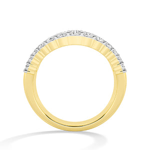Bague en diamant LG baguette en or rose - BH Diamond Center Anvers