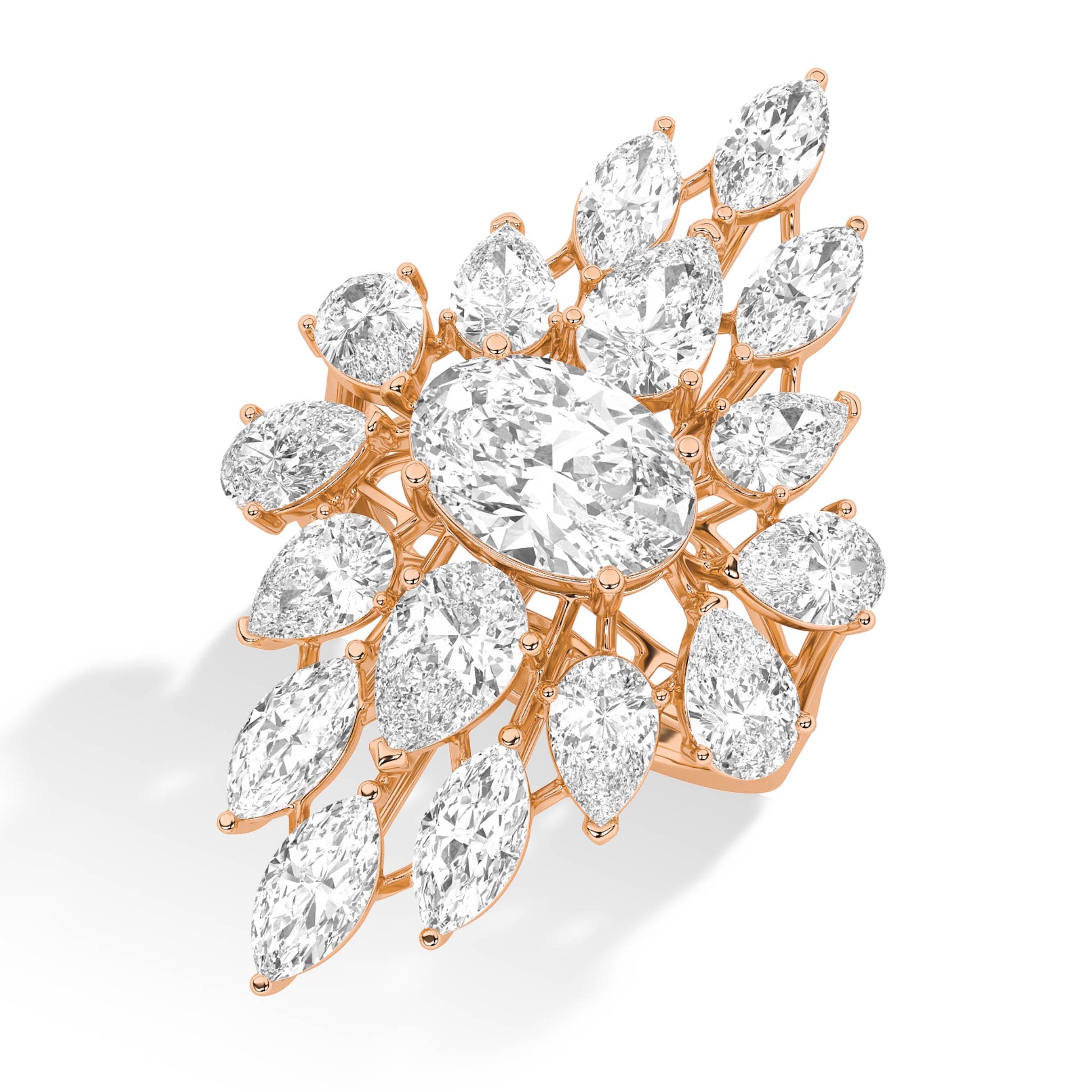 LR63465-1 lab-grown diamond ring