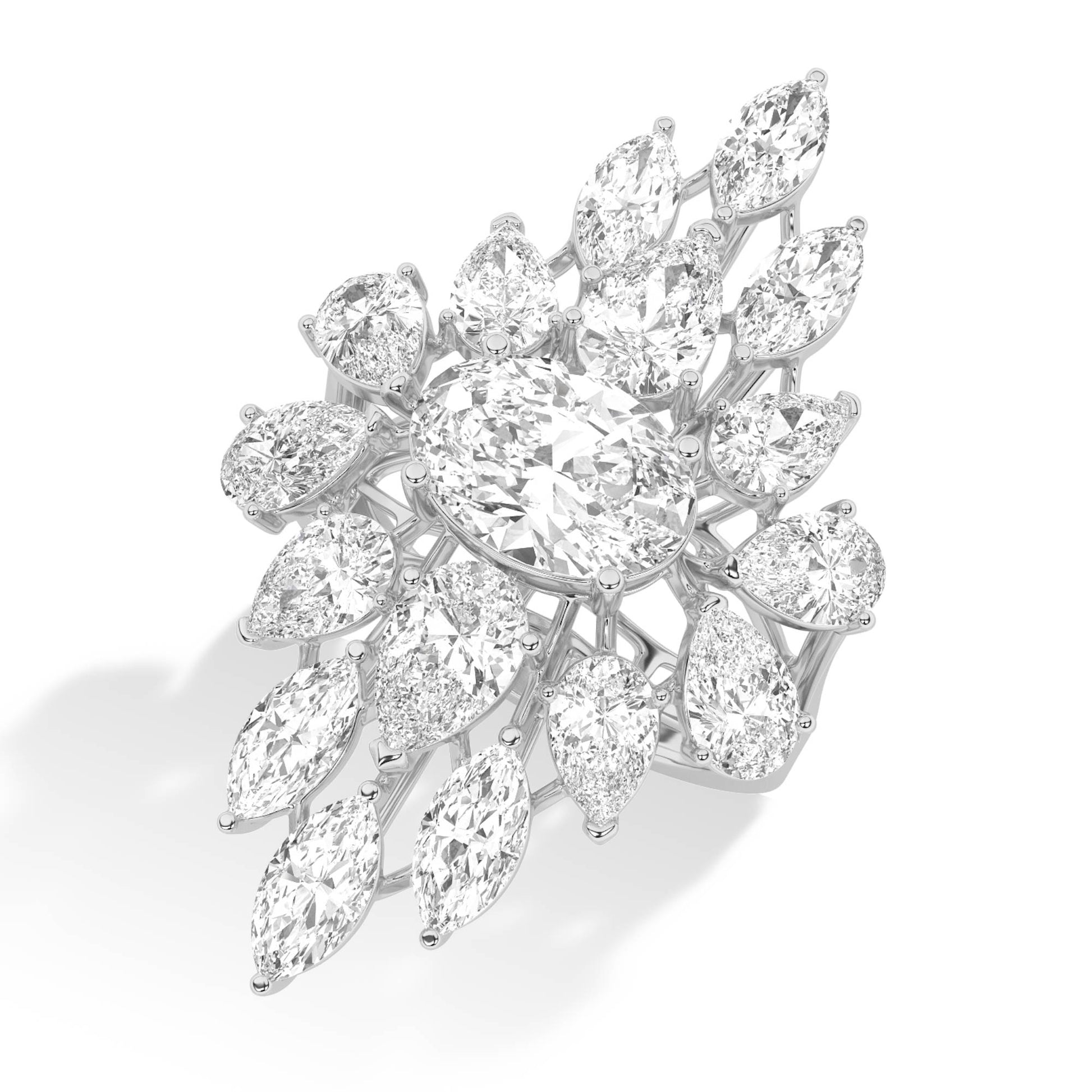 LR63465-1 lab-grown diamond ring