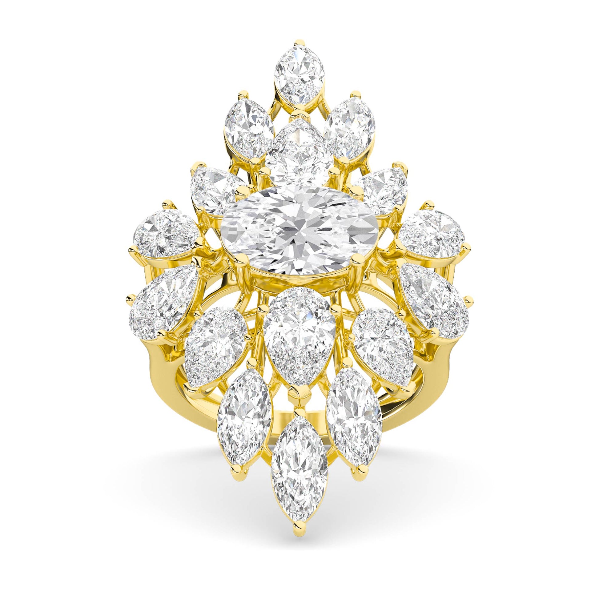 LR63465-1 lab-grown diamond ring