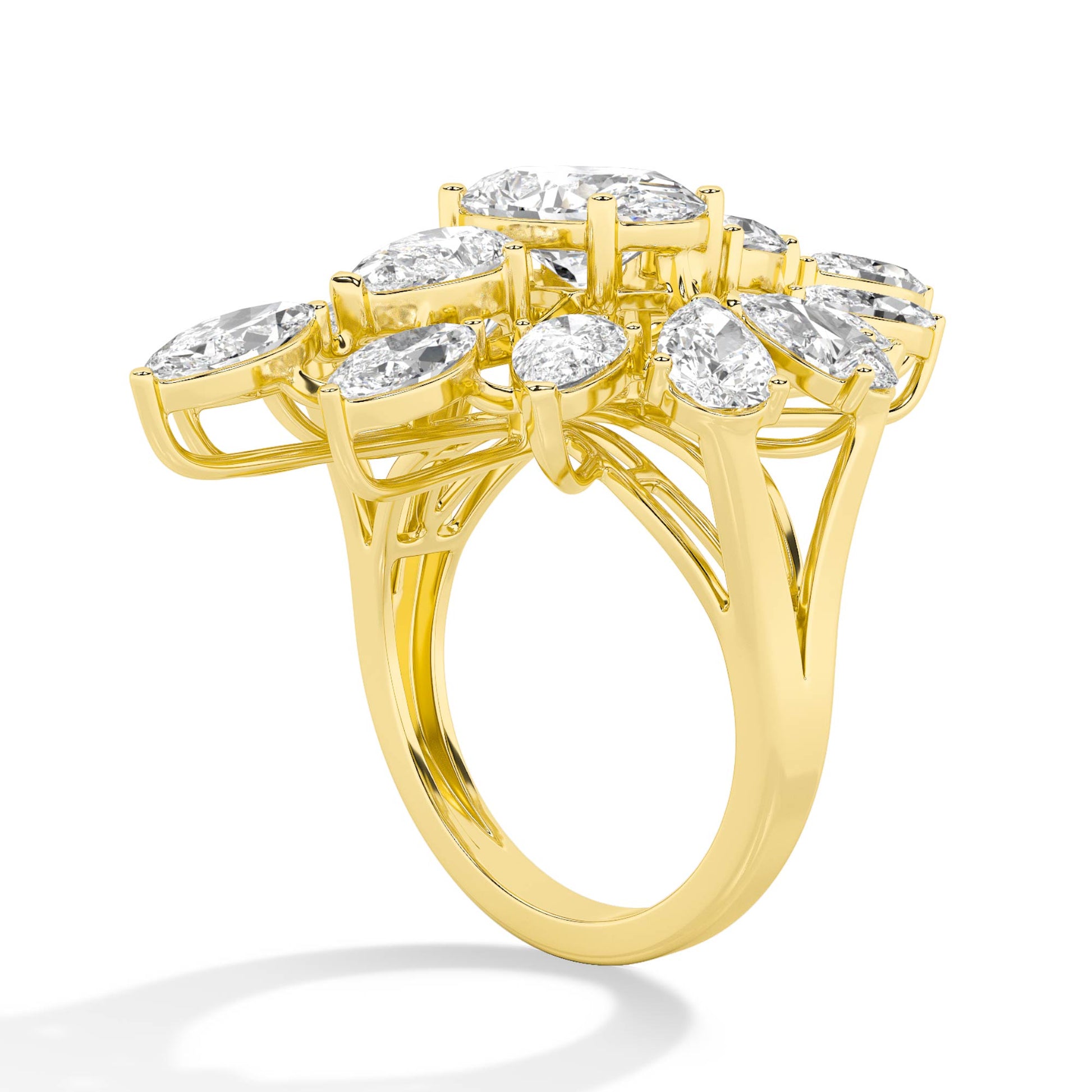 LR63465-1 lab-grown diamond ring