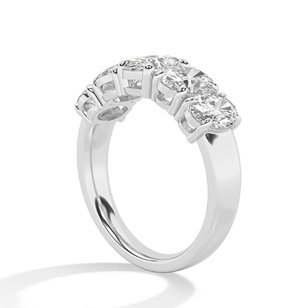 Ovaal LG diamanten ring in Geelgoud - BH Diamond Center Antwerpen
