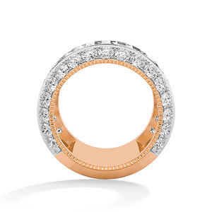 Baguette LG Diamond Ring in Yellow Gold - BH Diamond Center Antwerp