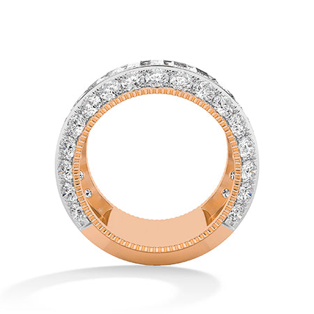 Baguette LG Diamond Ring in Yellow Gold - BH Diamond Center Antwerp