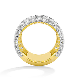 Baguette LG Diamond Ring in White Gold - BH Diamond Center Antwerp
