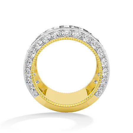 Baguette LG Diamond Ring in White Gold - BH Diamond Center Antwerp