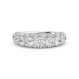 Rond LG diamanten ring in Geelgoud - BH Diamond Center Antwerpen