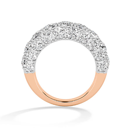 Rond LG diamanten ring in Witgoud - BH Diamond Center Antwerpen